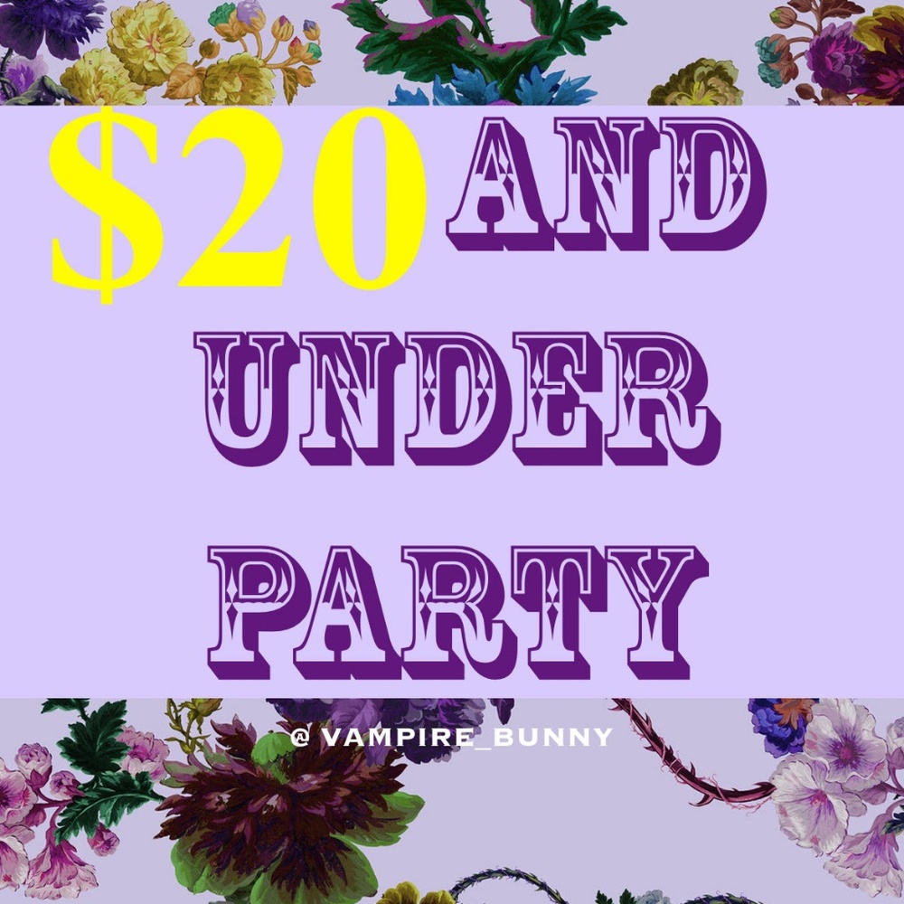 MOST THINGS $20 & UNDER!!!!!
